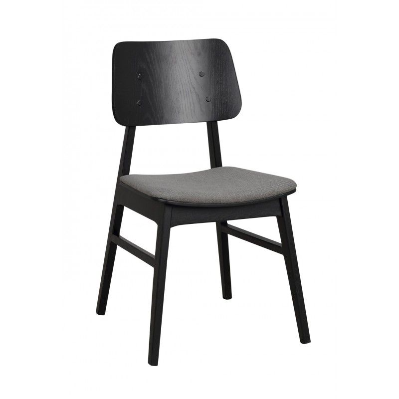 RO Nagano Chair Black/Dark Grey